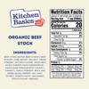 Kitchen Basics Organic Beef Stock, 32 oz. Carton (Pack of