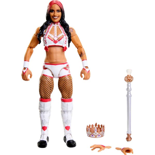 Mattel WWE Queen Zelina Elite Collection Action Figure, Deluxe Articulation
