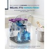 EUHOMY Countertop Ice Maker Machine with Handle, 26lbs Per Day,