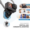 TELESIN Magnetic Neck Mount with Quick Release Adapter w Fixing