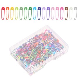 250 Pcs 19mm/0.75inch Colorful Tiny Safety Pins for Clothes, Bulk Colored Small Sewing Safety Pins for Art Crafts Sewing Jewelry Making DIY Scarf Tag Fixing Knitting Marker Clothing Accessories