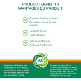 Jamieson Magnesium Bisglycinate Gummies Cranberry Grape Flavour, 60 Count, Supports Bone Health & Muscle Function