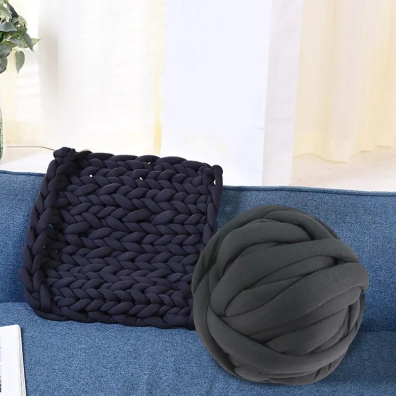 Chunky Wool Yarn Washable Yarn Knitting Hand For Diy Arm