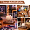 Paudao Baseball Display Case Full Size with UV Protection -