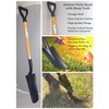 Ashman Drain Spade Teeth Shovel (1 Pack) - 48 Inches