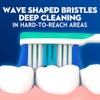 Cepillo de dientes manual de cerdas duras para adultos con