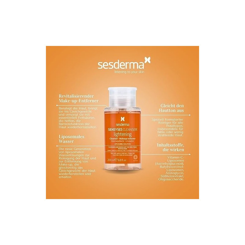 Sesderma SENSYSES Unify Cleanser and Facial Toner for Dull Skin