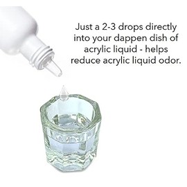 SHEBA NAILS Odor Out Acrylic Liquid Neutralizer 1/2 oz (15ml) Citrus Scent- Minimizes Acrylic Liquid Monomer Odor