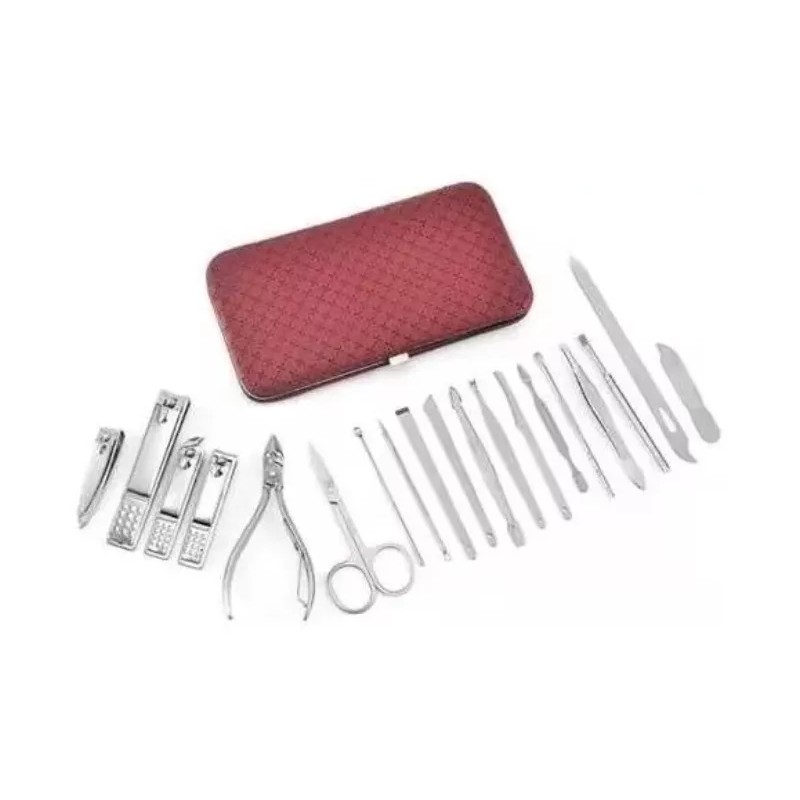kit de manicure de acero inoxidable Manucure Pedicure Inoxidable 100%