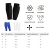 Soccer Shin Pads Shin Guards, Calf Compression Sleeve with Honeycomb
