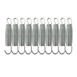 BEITESI Spring Springs Trampoline Springs Replacement Spring Trampoline Accessories Trampoline Screws Set 4.7 Inches / 120 mm Spool Diameter: 3 mm (10 Pack)
