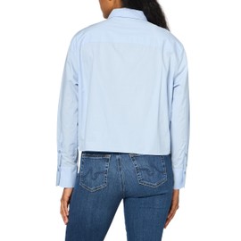 Equipment Women's Saint Solid Blouse, Heaven Blue