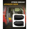 Interior Rear Door Handles, Compatible with 1993-2011 Ford Ranger, 1998-2000