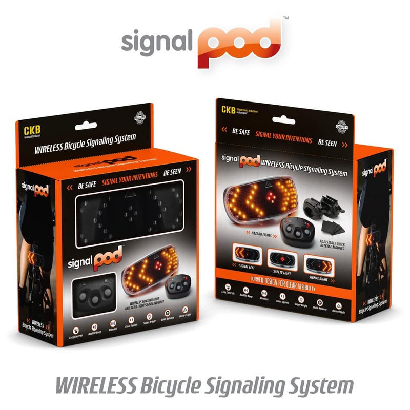 CKB LTD Bicycle Signalling System Wireless Remote Control Bike Indicators
