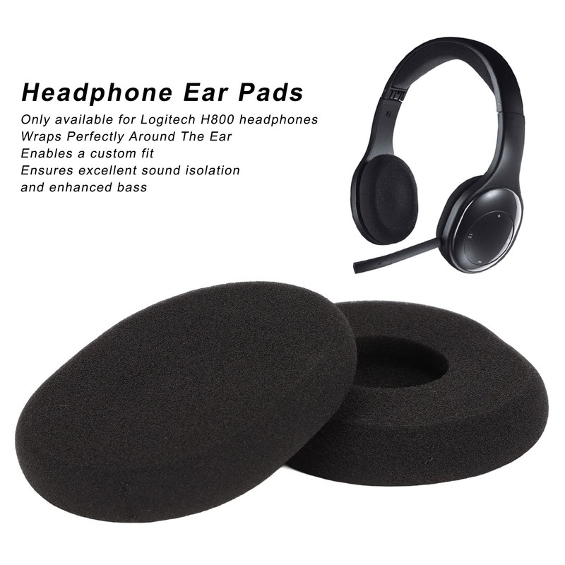 Ear Pads, Noise Isolating Ear Pads, Breathable for H800