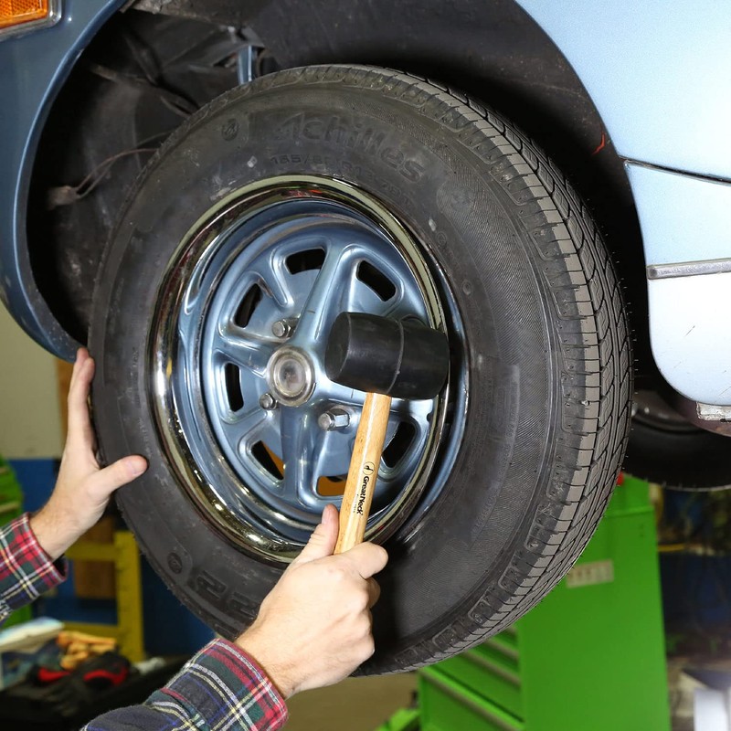 GreatNeck RM16 Rubber Mallet, 16 Oz. Rubber Hammer, Mallet with