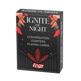 Lingo Ignite The Night Playing Cards for Fun and Connection | 52 Bold Conversation Starters