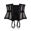 Corsets Island Waist Training Steel Boned Mesh Corset Waist Training