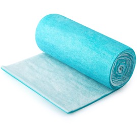 Tudomro 1 Roll 12 x 90 x 0.5 Inch Air Filter Material Vent Filters Plus for Air Conditioner Vent Register Filters Pads Cut to Replacement Floor Vent Filter Sheet for Home Indoor Dryer Air Purifiers