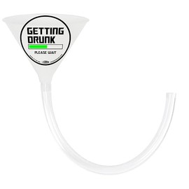Head Rush Getting DR*NK Beer Bong - Beer Funnel with Long Tube - Beer Accessories & Drinking Games for Adults Party - Drink Funnel with a Thick Flexible Hose - Ultimate (2FT)