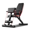 Foldable Incline Decline Adjustable Bench Full Body Workout Gym Weight