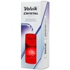 Volvik Crystal Soft Golf Balls (Red)