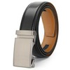 Nelbons Men's Belt, Slide Ratchet Belt for Men with Genuine