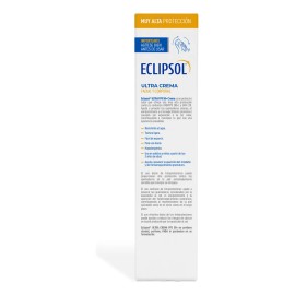 Eclipsol Ultra Crema Protector Solar Facial y Corporal FPS50+, Hipoalergénico, Textura Ligera y Resistente al Agua, Uso Diario para Toda la Familia, 2 Pack (125g + 60g)