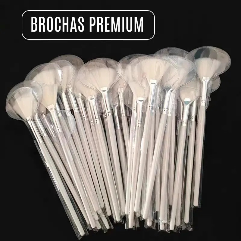 10 Pzs Brochas Premium Para Mascarilla Facial Serum Spa
