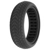 ExplosionProof Solid Tyre Rubber Tire Hollow Out Damping for 6.5inch