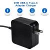 Ablegrid USB-C AC Adapter Charger For HP EliteBook x360 1030-G3