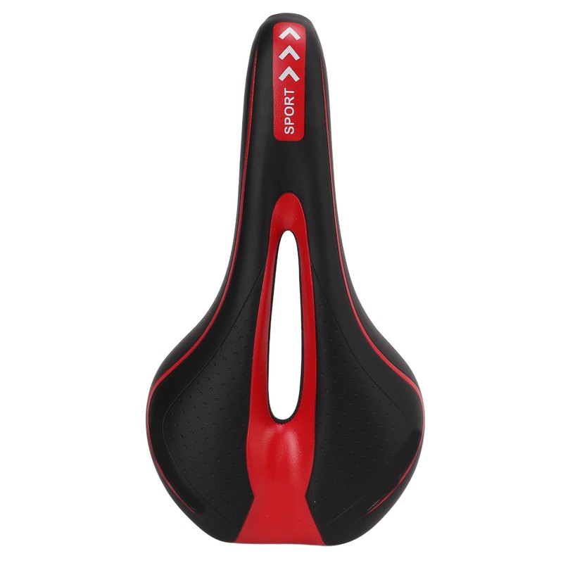 Bike Saddle Steel Adjustable Shock Resistant Hollow Mountain Bike Seat