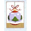 Paper Magic TREE ORNAMENT Paper Magic Christmas Greeting Card w/