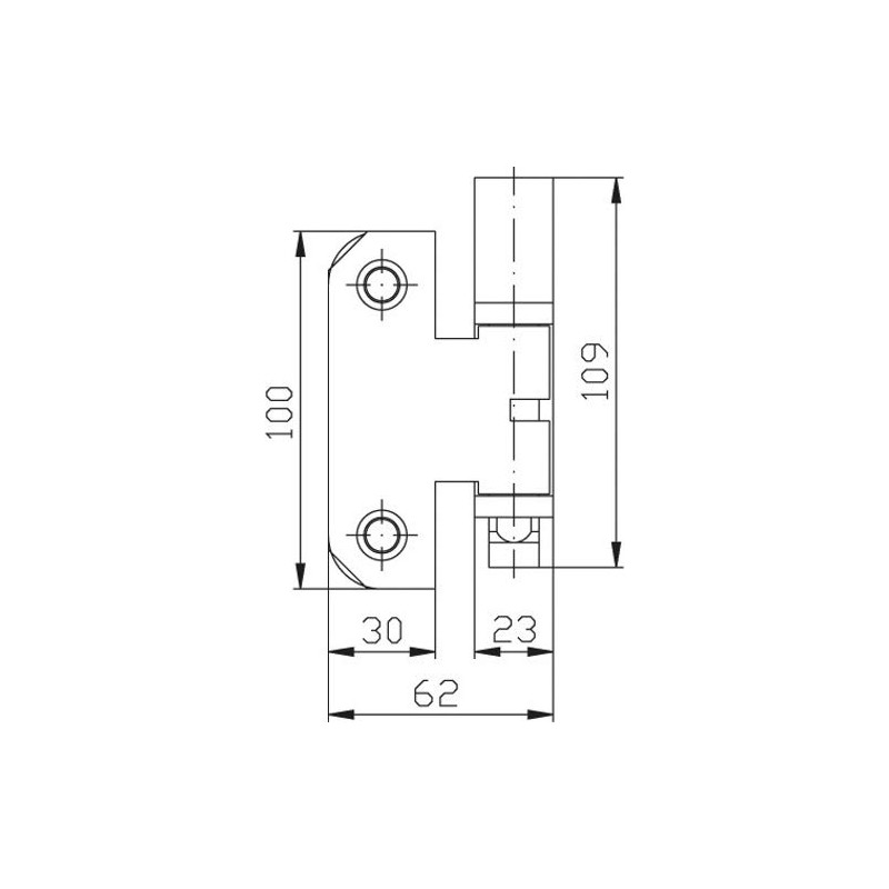 Yale Jumbo White Rigid Double Blade Window Lock