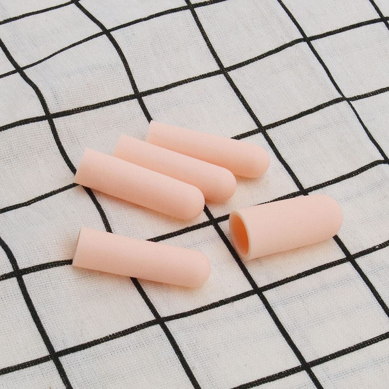 EMSea 30pcs Gel Finger Protector Finger Cots Flexuble for Finger