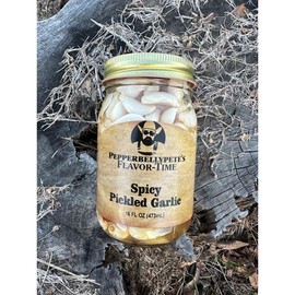Pepper Belly Pete's Spicy Pickled Garlic