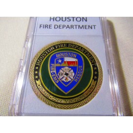 HOUSTON Fire Dept. Challenge Coin
