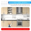 10 PACK Child Proof Cabinet Locks Set, Baby Proofing Adjustable