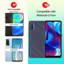 YHXMARSCAN Screen for Motorola Moto G Pure LCD Display Replacement for Moto G Pure XT2163 Touch Screen Digitizer Assembly(with Frame)