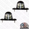 2 Large License Plate Lights 24v fits M998 Military Humvee