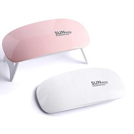 [Thin] UV Light, LED Light, 6W, For Gel, Foldable, Compact, Gel Nail Light, Timer Included, For Home Use