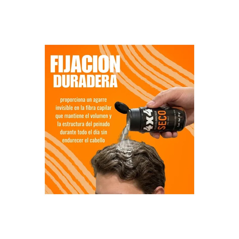 4x4 Polvo Voluminizador Seco 20gr