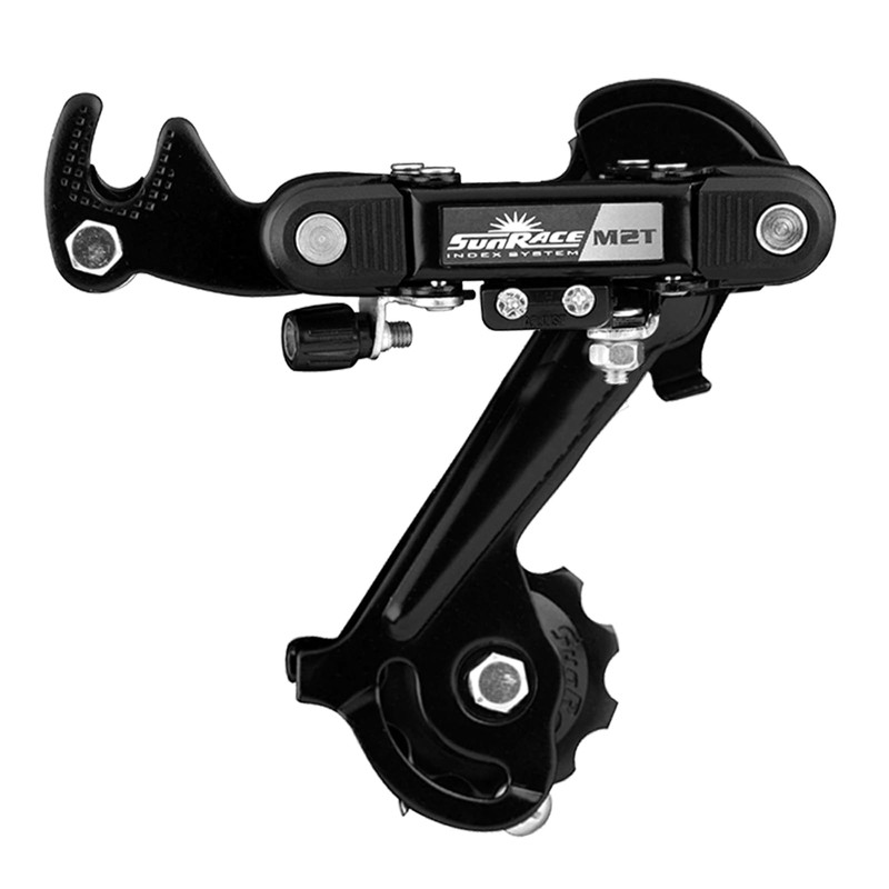 SUNRACE Cambio Trasero RDM2T MTB 6/7P 13-28D Largo con Oreja