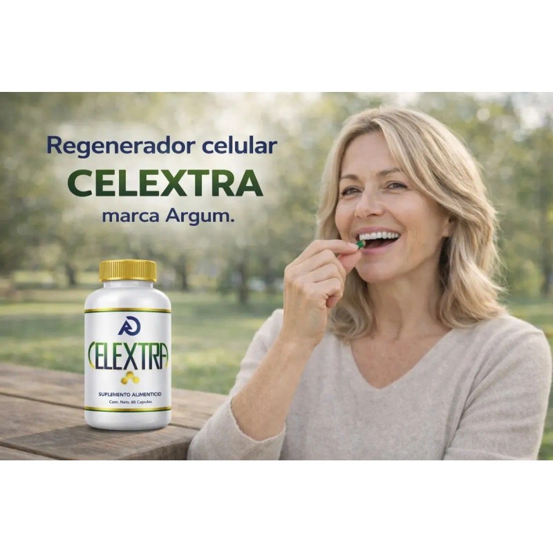 Celextra Regenerador Celular Suplemento Alimenticio Caps Sabor