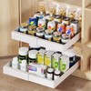 Delamu Pull Out Cabinet Organizer, 21" Deep Pull Out Drawers