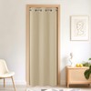 Joydeco Room Divider Curtain, Noren, Blackout Insulated, Cold Protection, Grommet