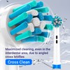 Replacement Heads for Oral B Braun Variety Pack of 8
