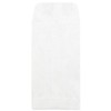 JAM PAPER #7 Coin Tyvek Tear-Proof Open End Envelopes -