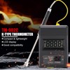 Digital K-Sensor LCD Thermometer Temperature Detector with Thermocouple 50-500℃