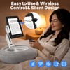 Kindle Pillow Stand with Wireless Page Turner, Kindle Holder for